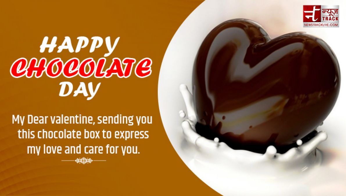 Happy Chocolate Day: You are my sweet Valentine