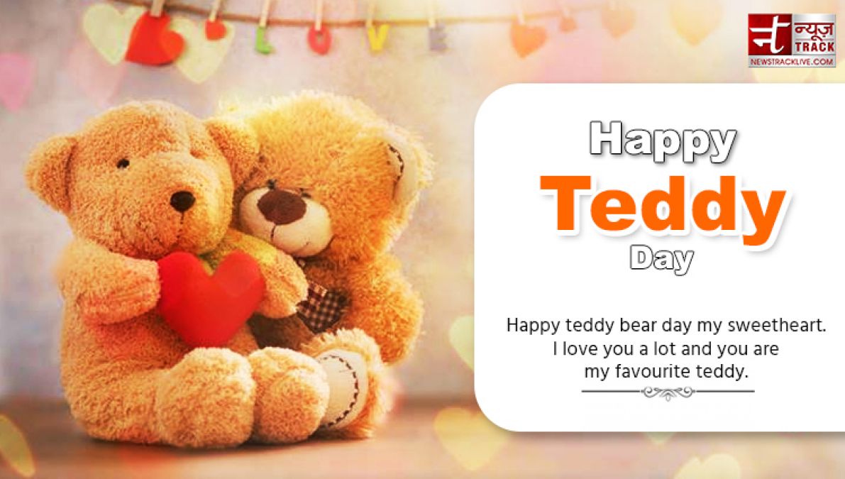 Happy Teddy Day:  The softness of your love reminds me...