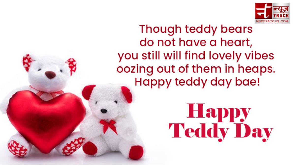 Teddy Day: Send this lovely quotes, images and sms on this special occasion of Teddy Day