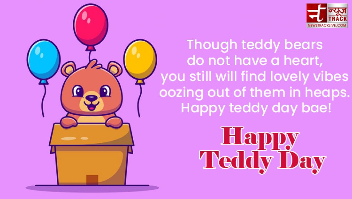 Teddy Day: Send this lovely quotes, images and sms on this special occasion of Teddy Day