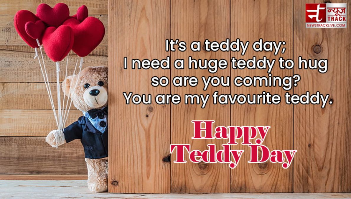 Teddy Day: Send this lovely quotes, images and sms on this special occasion of Teddy Day