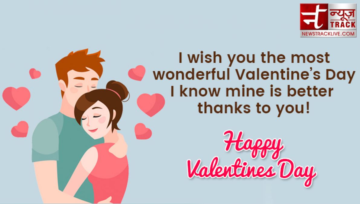 Happy Valentines Day Quotes and greetings with wallpaper for your Lover and  Friends