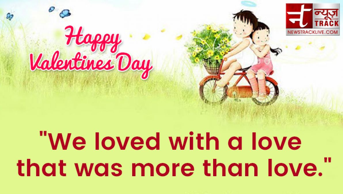 Happy Valentines Day Quotes and greetings with wallpaper for your Lover and  Friends