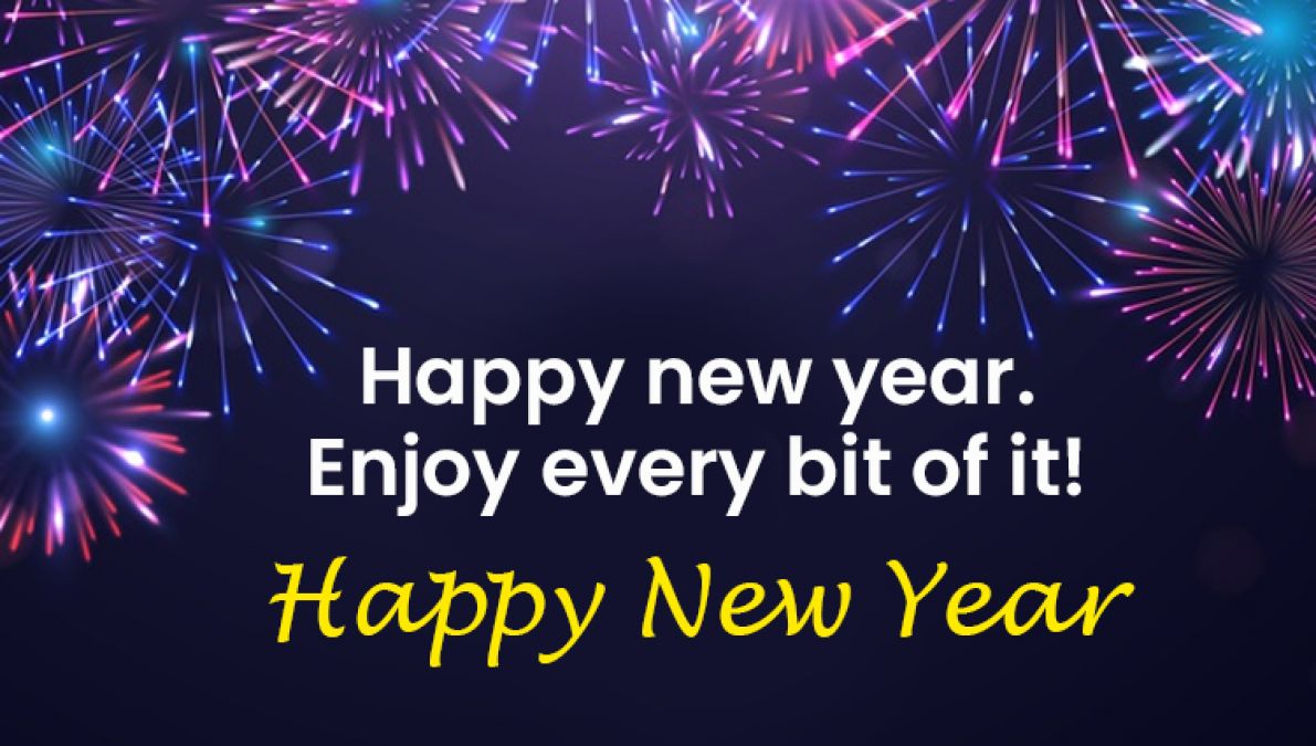 Happy new year 2021 : Wish you a joyous and prosperous new year!