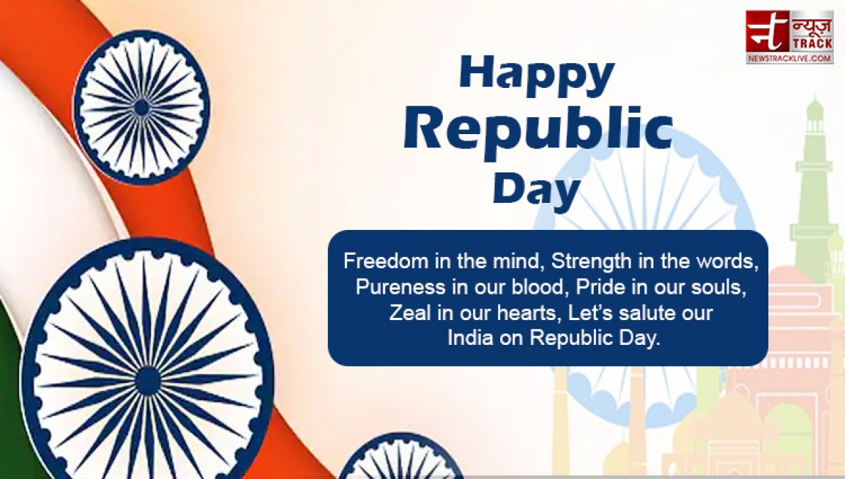 Happy Republic Day: Freedom in the mind, Strength in the words...