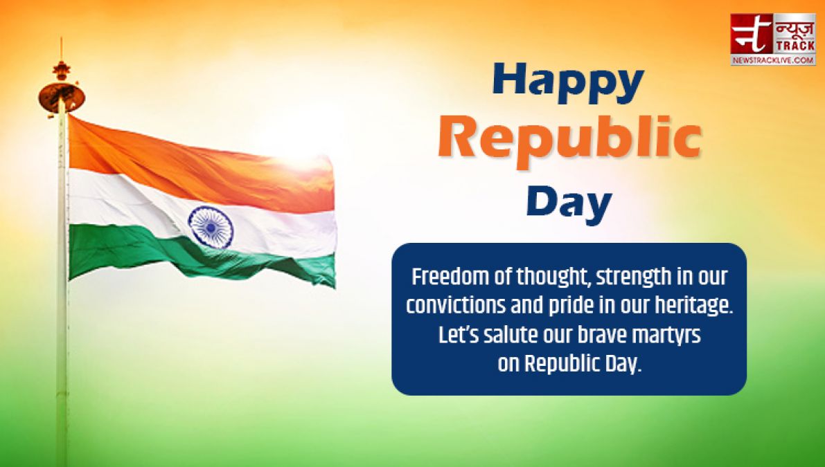 Happy Republic Day: Freedom in the mind, Strength in the words...