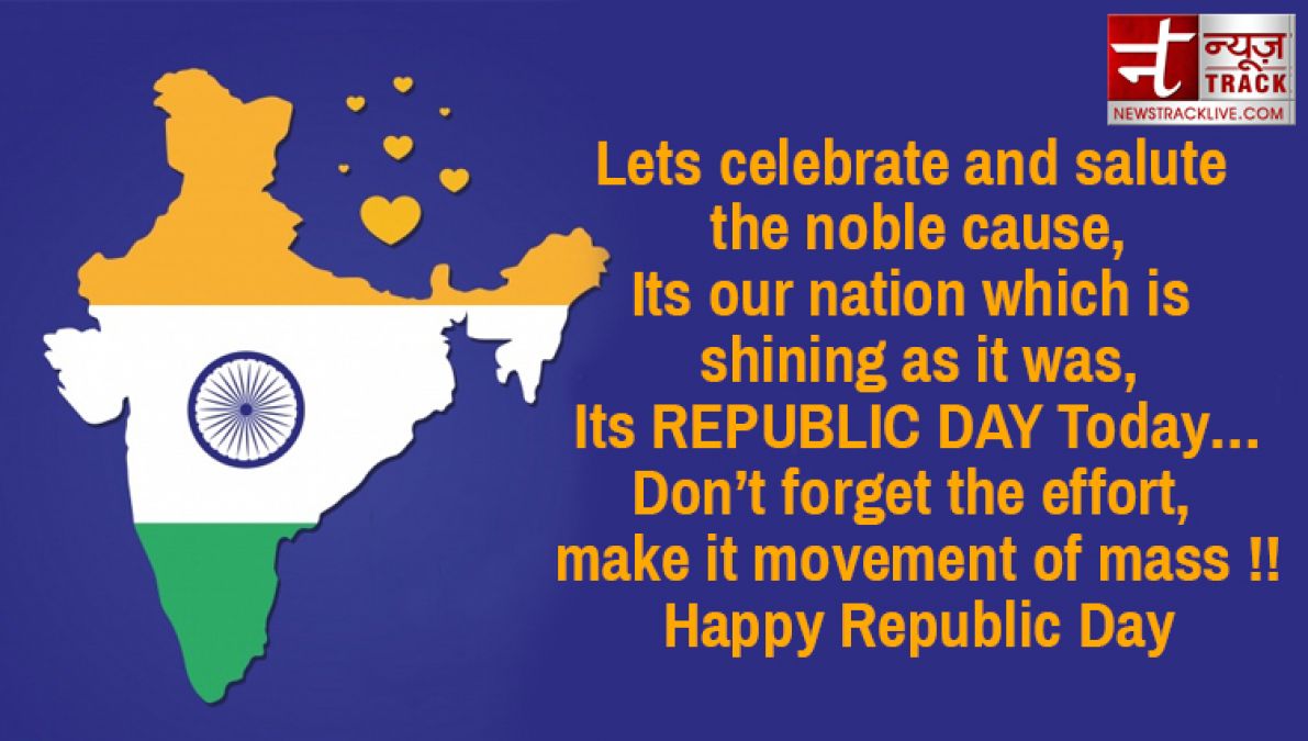 Justice, freedom, equality and fraternity, yes, give full knowledge of Republic Day to your friends with these quotes