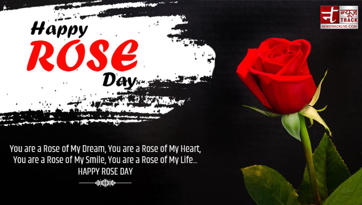 Happy Rose Day: You are a Rose of My Dream...