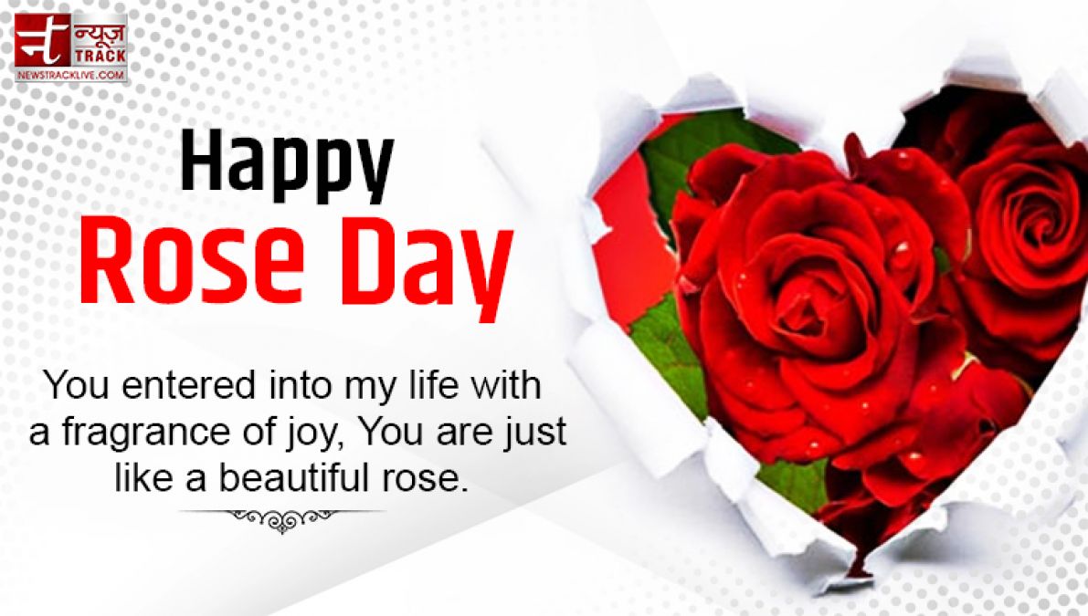 Happy Rose Day: You are a Rose of My Dream...