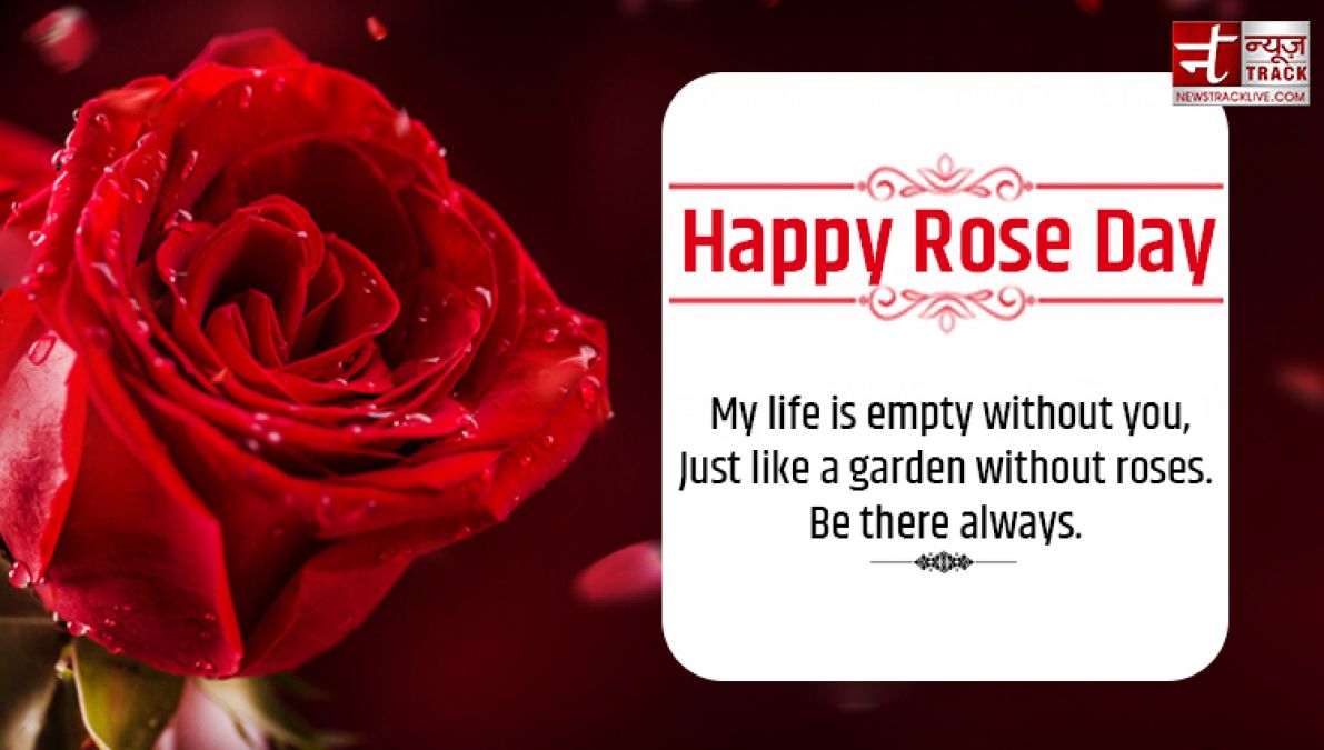 Happy Rose Day: You are a Rose of My Dream...