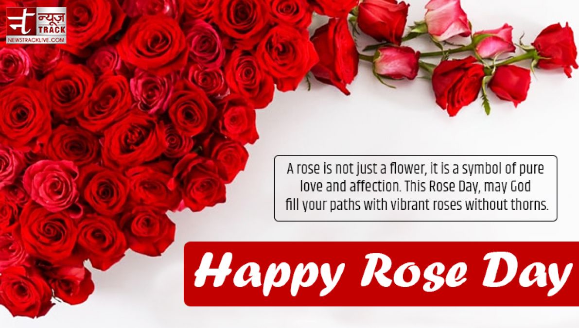 Happy Rose Day: You are a Rose of My Dream...