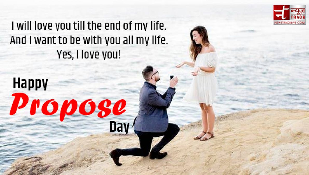 Happy Propose Day: I want to grow old with you...