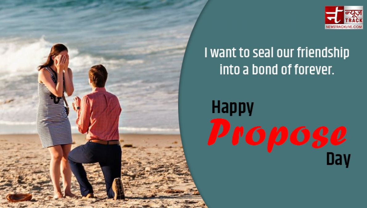 Happy Propose Day: I want to grow old with you...