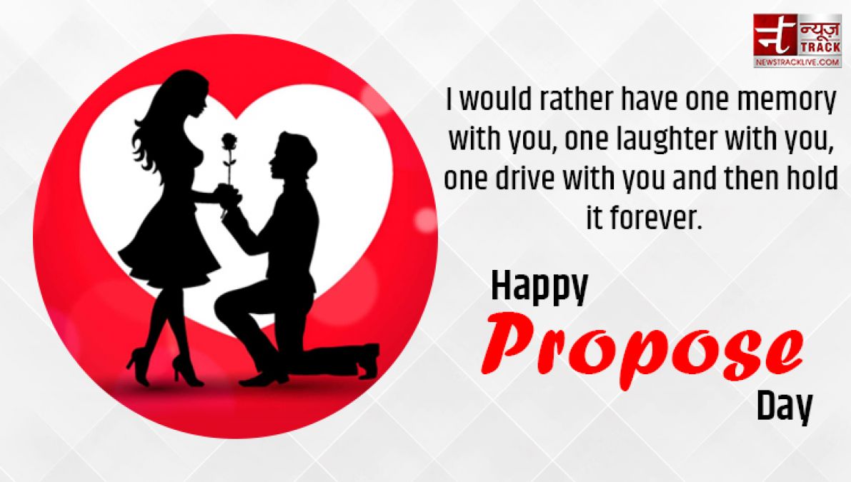 Happy Propose Day: I want to grow old with you...