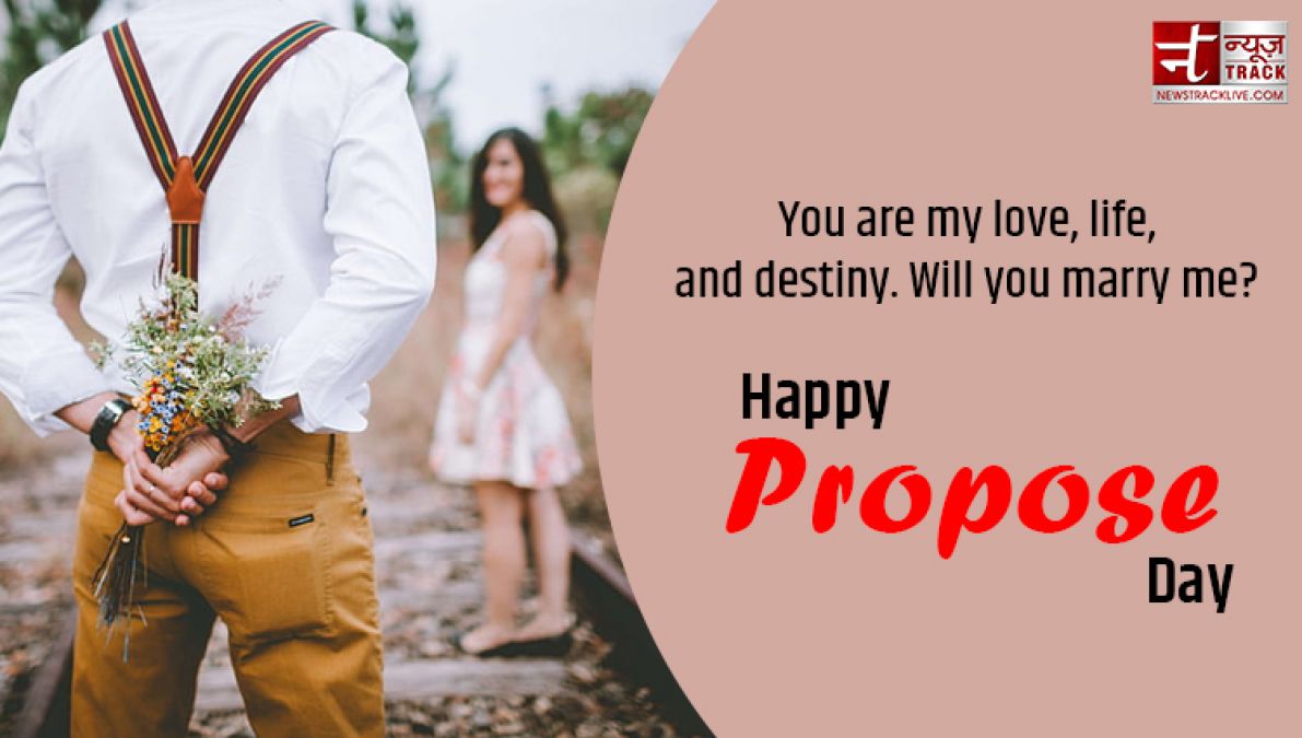 Happy Propose Day: I want to grow old with you...