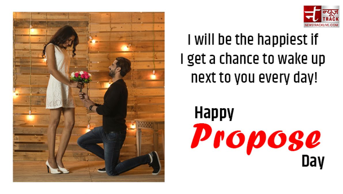 Happy Propose Day: I want to grow old with you...