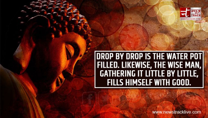 Drop by drop is the water pot filled