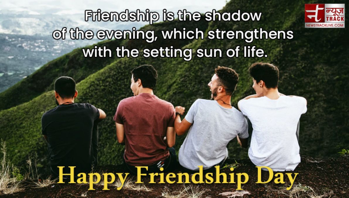 Share these beautiful Happy Friendship Day greetings to your bestie