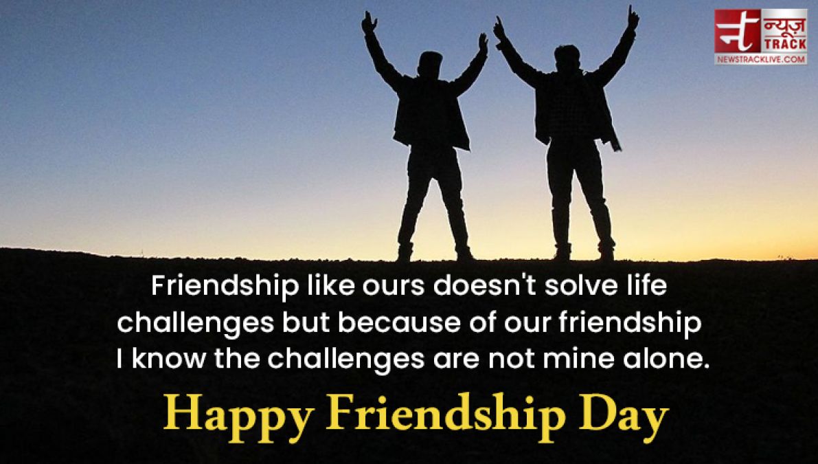 Share these beautiful Happy Friendship Day greetings to your bestie