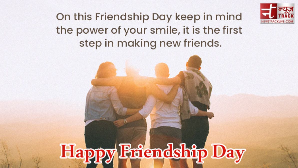 Share these beautiful Happy Friendship Day greetings to your bestie