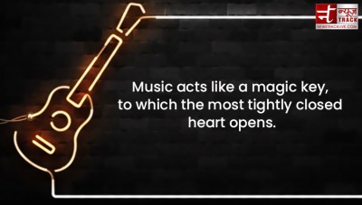 Music Quotes: Music is the literature of the heart; It starts where words end