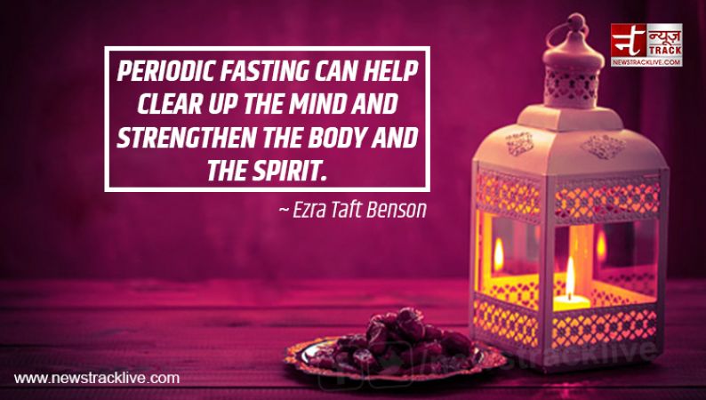Periodic fasting can help clear up the mind