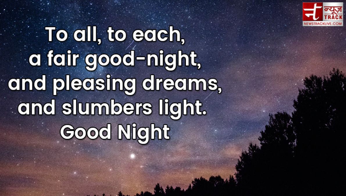 Good Night quote: The best bridge between despair and hope is a good night's sleep.