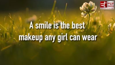 Worry less, smile more | Best Smiling Quotes In English