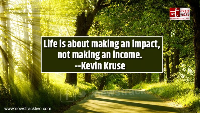 Life is about making an impact