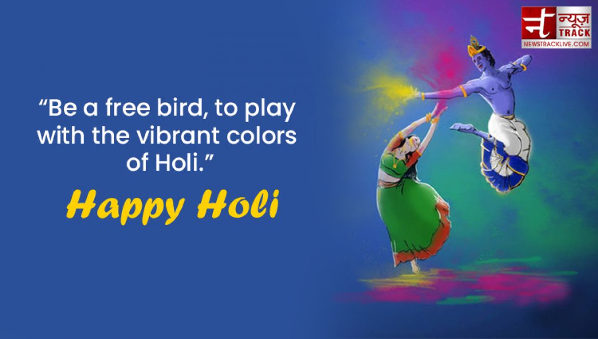 Make your Day more colorful by sharing these  Happy Holi Quotes, Images and Greetings