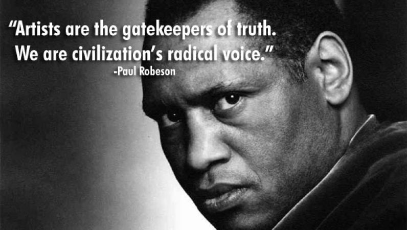 8 Well Known Quotes of 'Paul Robeson'