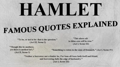 Best lines from Shakespeare's​ Hamlet
