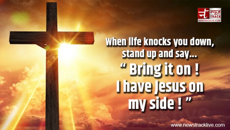 When life knocks you down....