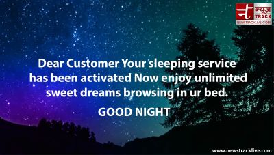 Dear Customer Your sleeping service has been activated