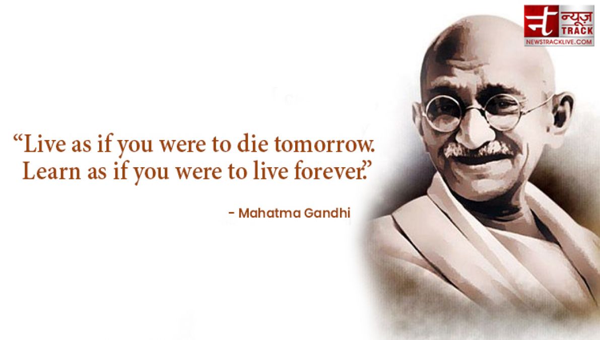 Mahatma Gandhi Jayanti : Top 20 thoughts mahatma gandhi inspirational quotes