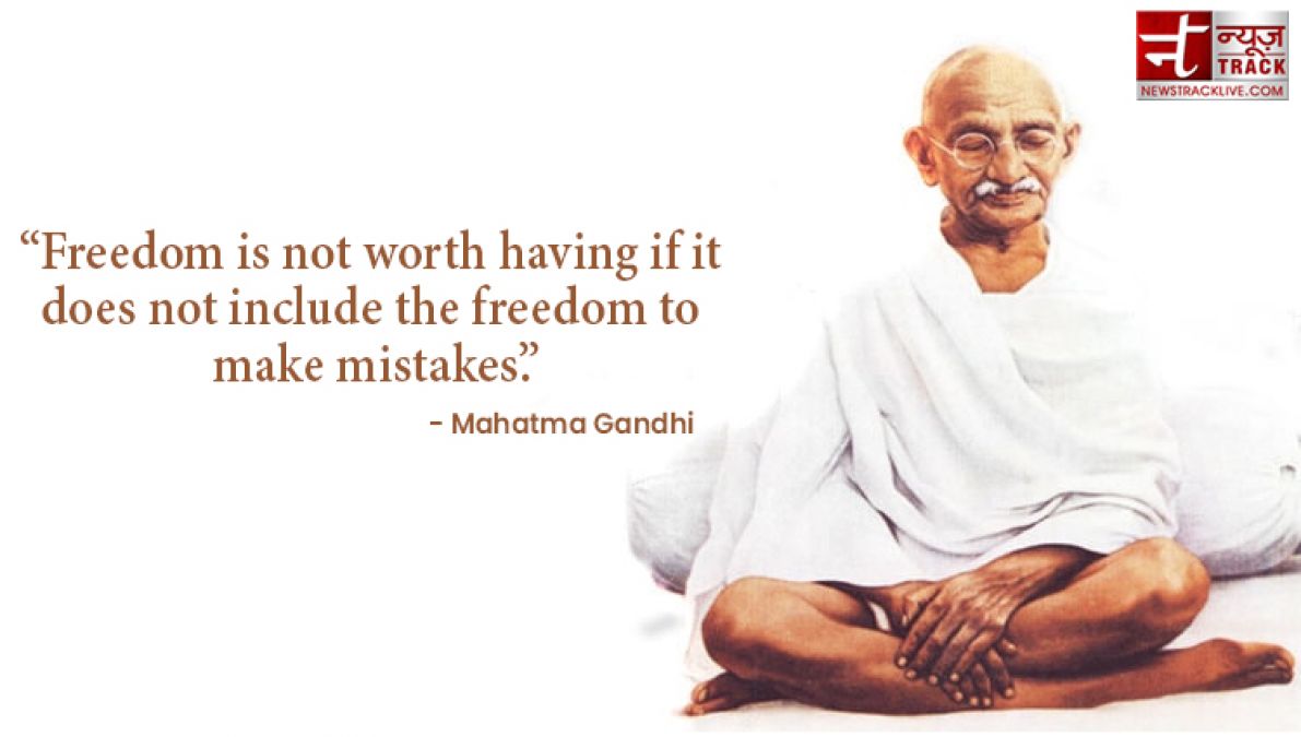 Mahatma Gandhi Jayanti : Top 20 thoughts mahatma gandhi inspirational quotes