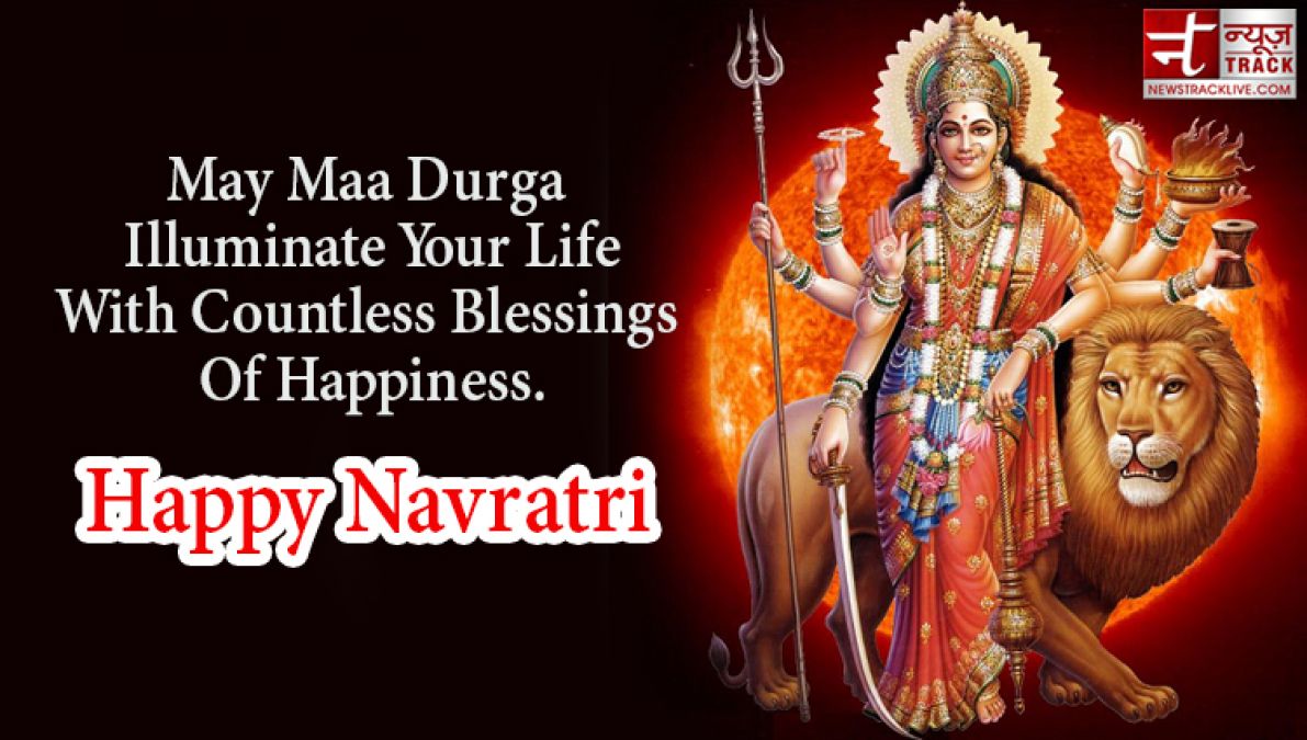 May Nav Durga bless you always. Wish you and your family a very Happy Navratri!