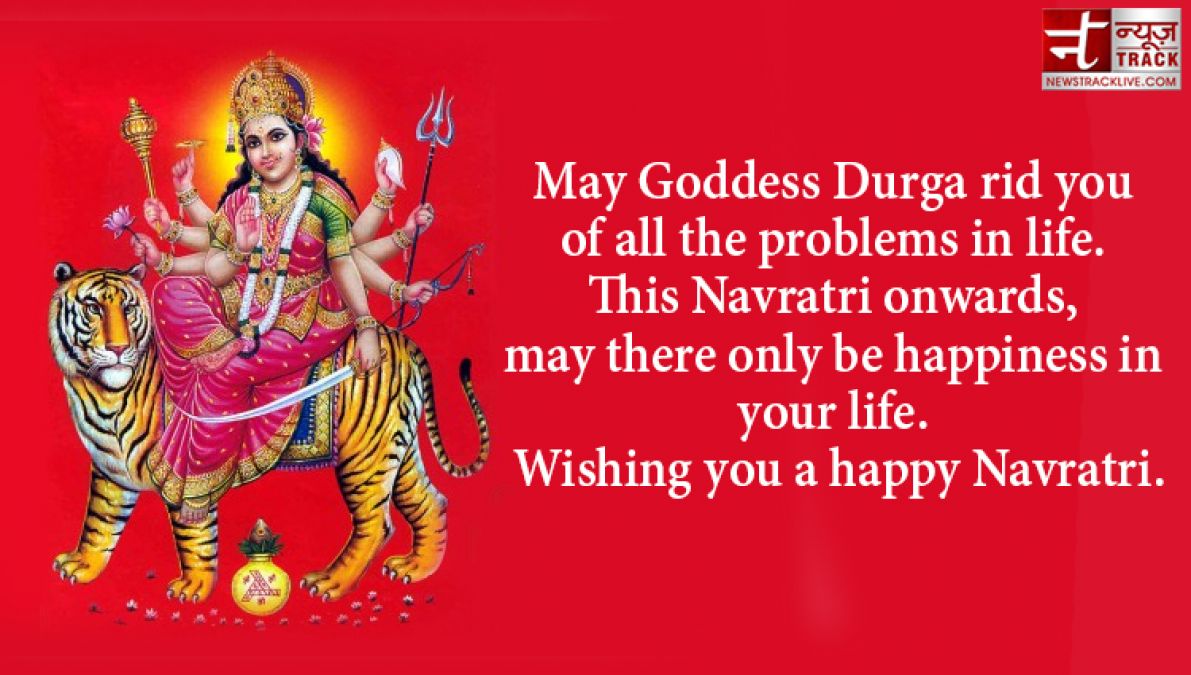 May Nav Durga bless you always. Wish you and your family a very Happy Navratri!