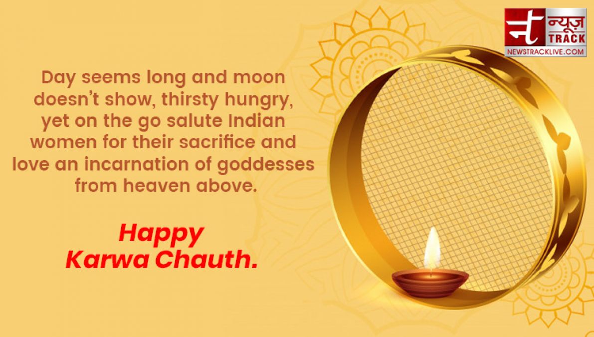 Happy karwa Chauth 2019: Wish karwa Chauth with these loving poets, messages And quotes