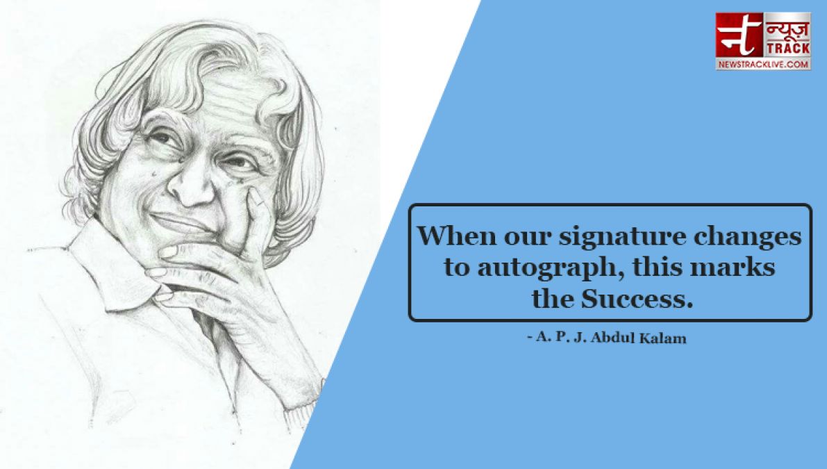 APJ Abdul Kalam's inspirational quotes