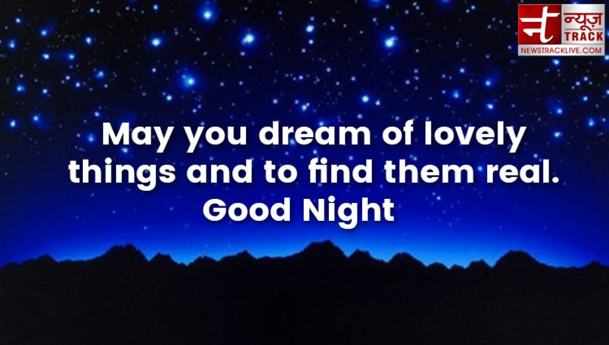 Beautiful and sweet good night messages with wallpaper