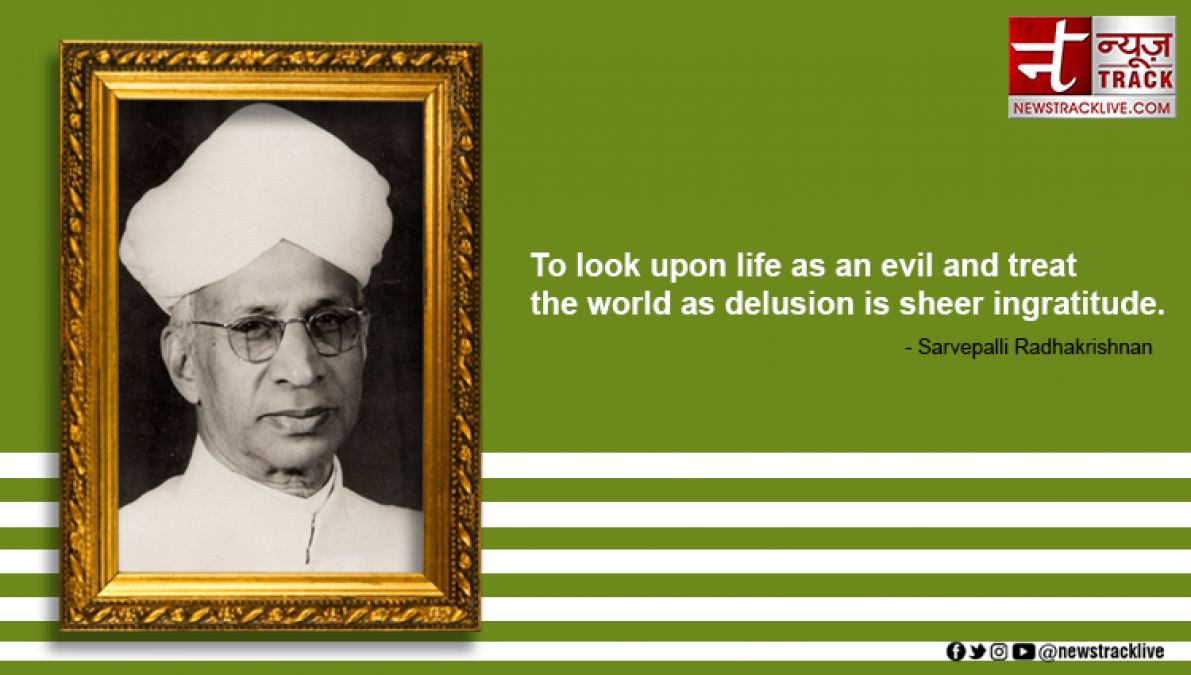 Thoughts of Dr. Sarvepalli Radhakrishnan