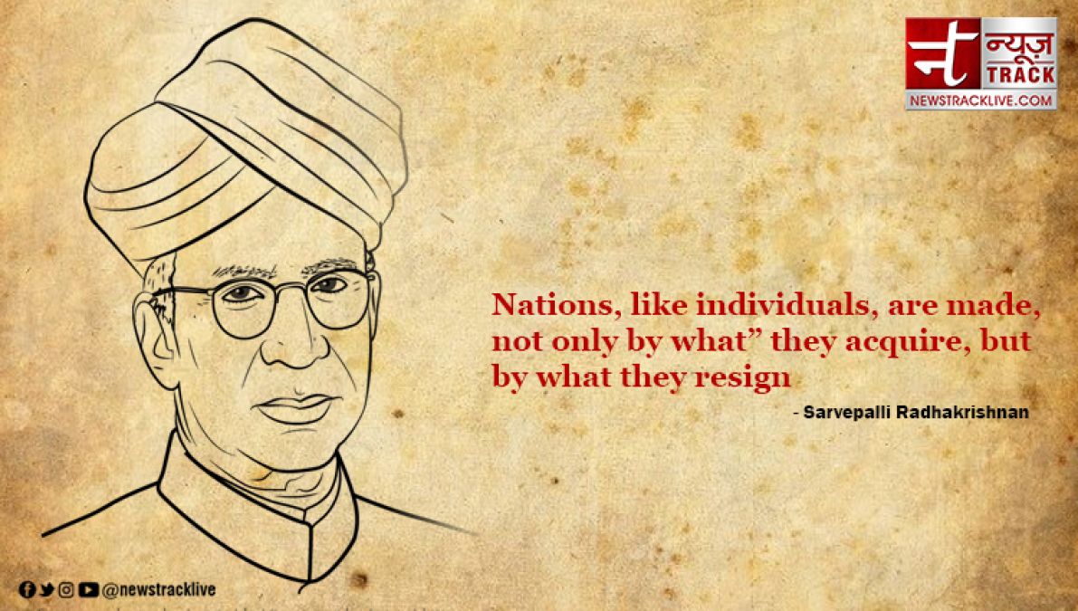 Thoughts of Dr. Sarvepalli Radhakrishnan