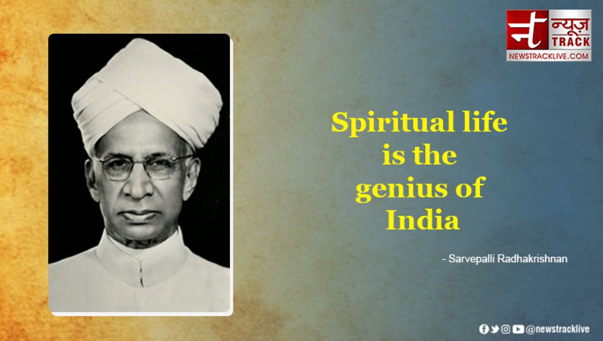 Thoughts of Dr. Sarvepalli Radhakrishnan