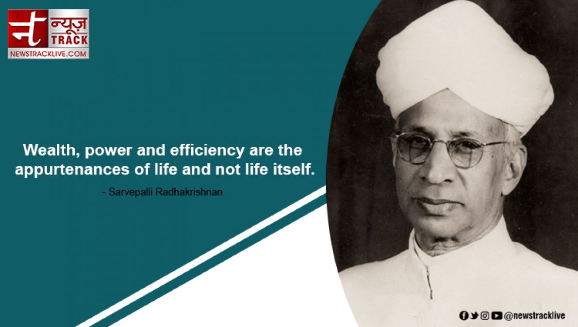 Thoughts of Dr. Sarvepalli Radhakrishnan