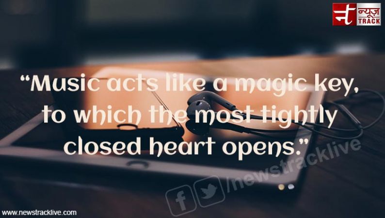 Music acts like a magic key