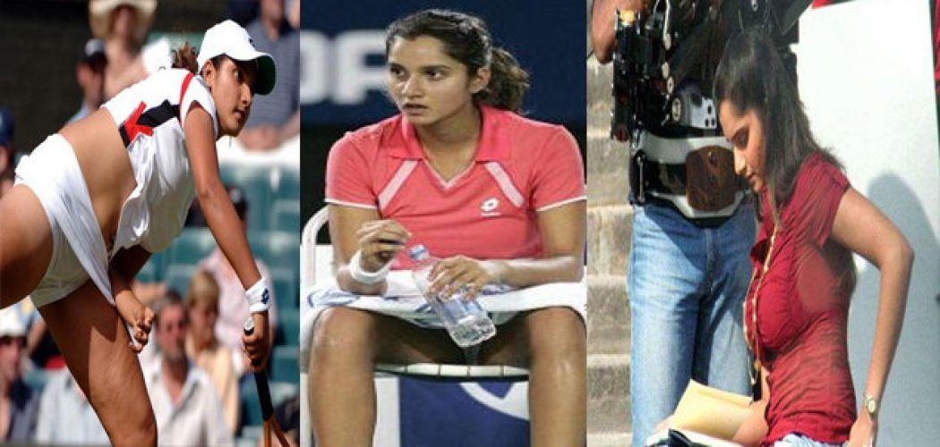 जो कई... sania mirza,oops moment,photos,phot gallery,malfunction, newstrack...