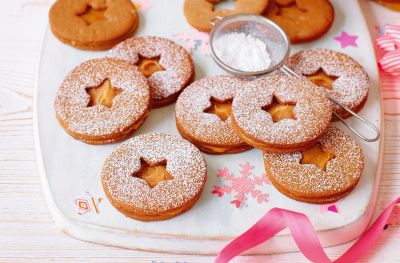 Christmas gift recipes: Snowflake biscuits