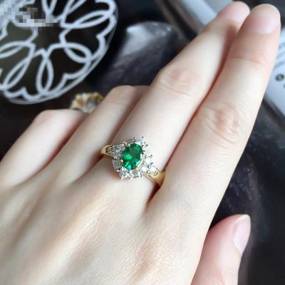 Buy SIDHARTH GEMS 7.00 Ratti Natural Emerald Ring (Natural Panna/Panna stone  Gold Ring) Original AAA Quality Gemstone Adjustable Ring Astrological  Purpose For Men Women By Lab Certified at Amazon.in