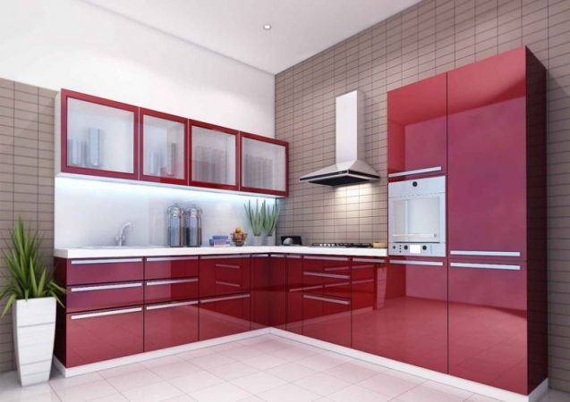 Paint your kitchen only with light colors